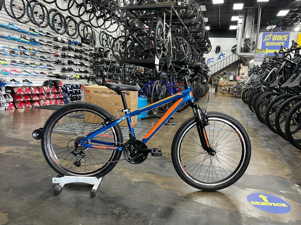 Reid Scout 24 Kids Mountain Bike - Blue/Orange 2021