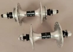 Miche Primato Pista 32 Hole Fixed Gear Track Bike High Flange Hubs Silver