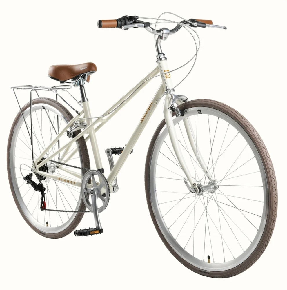 Retrospec Kinney-Mixte City Bike 7-Speed - Eggshell 2022 - Image 2