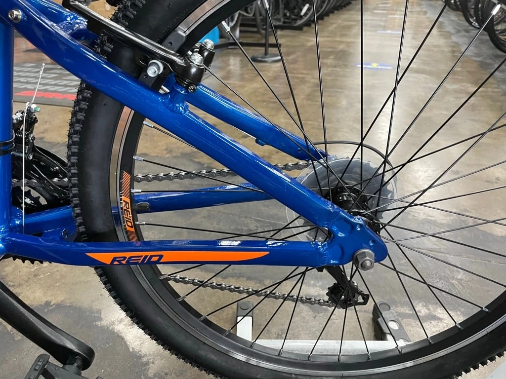 Reid Scout 24 Kids Mountain Bike - Blue/Orange 2021 - Image 3