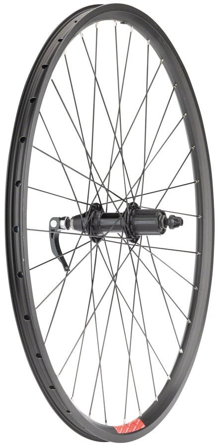Quality Wheels Sta-Tru 26" Black Mountain Bike Wheels Formula Hubs Rim Brake Quick Release - Image 3