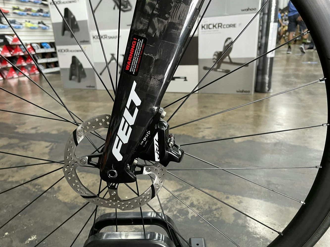 Felt IA Advanced 105 - Chartreuse Geo 2022 - Image 12