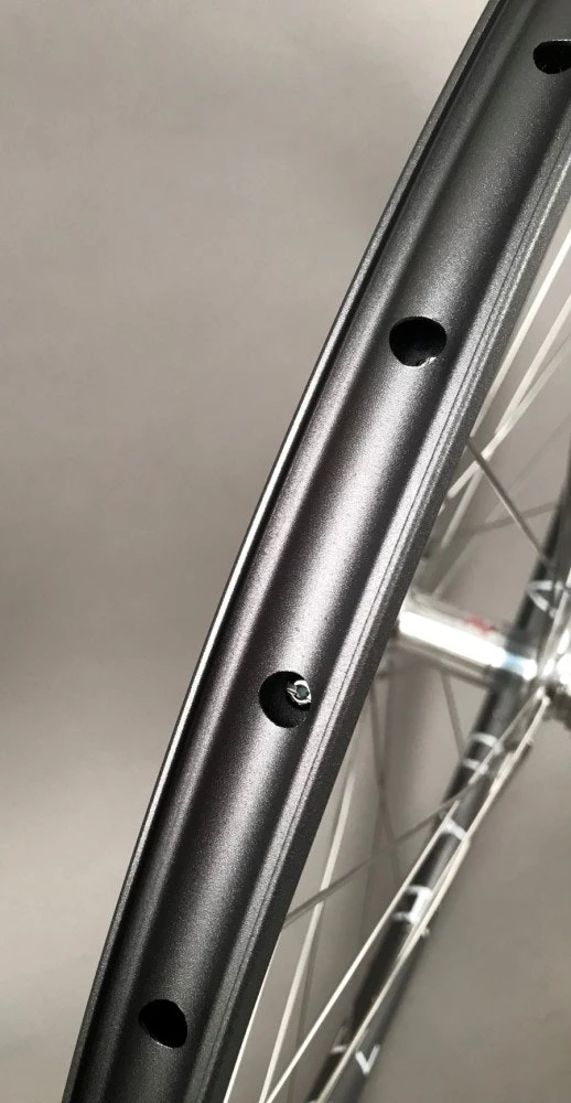 H Plus Son H + Plus Son Hydra Grey Rims Track Fixed Gear Bike Wheelset Phil Wood Hubs 32h - Image 5