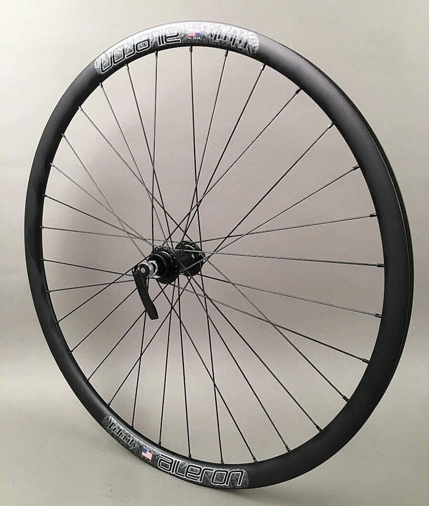 Velocity Aileron 700c Gravel CX Bike Wheels Tubeless Quick Release & Thru Axle - Image 2